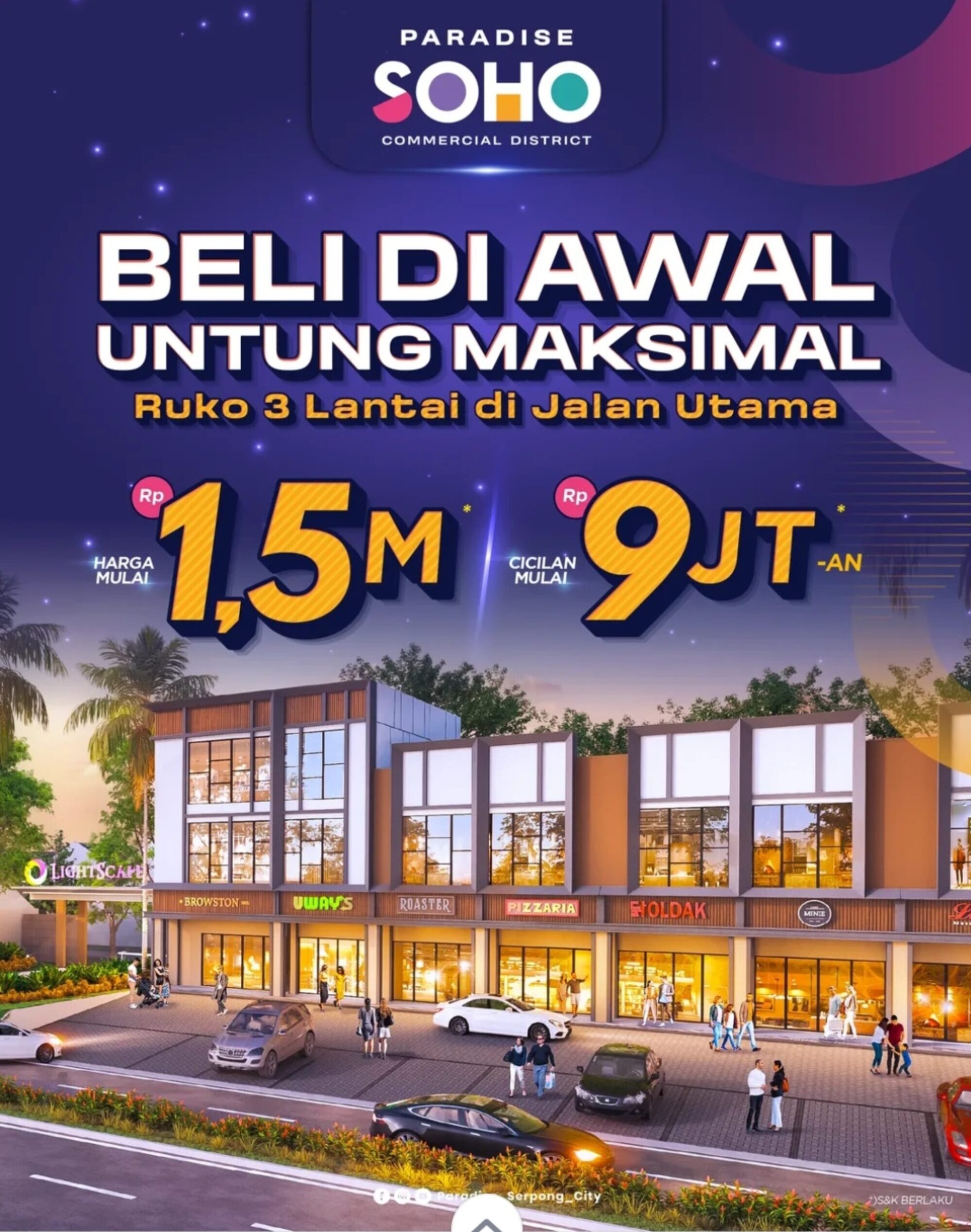 Paradise Serpong City Zahra Rumoh
